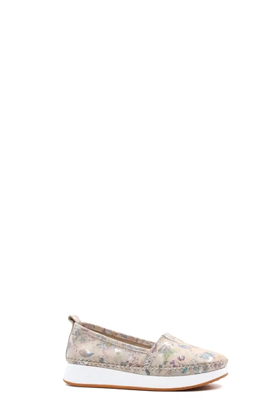 Hakiki Deri  Kadın Casual Ayakkabı 122ZA24075 - Resim 3