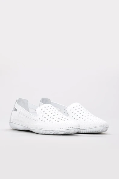 Hakiki Deri  Kadın Casual Ayakkabı 136ZA102 - Resim 5