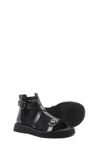 Hakiki Deri  Kadın Klasik Sandalet 281ZA20773 - Resim 9