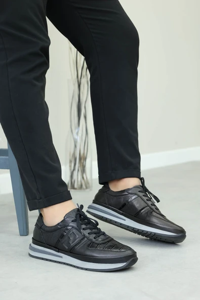 Hakiki Deri  Erkek Casual Ayakkabı 600MA325