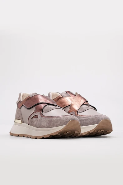 Hakiki Deri  Kadın Casual Ayakkabı 757ZA24048 - Resim 11