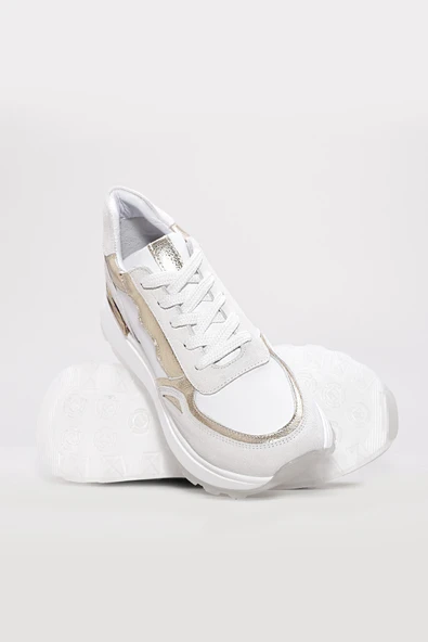 Hakiki Deri  Kadın Casual Ayakkabı 757ZA24066 - Resim 10