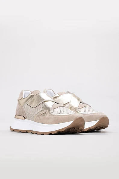 Hakiki Deri  Kadın Casual Ayakkabı 757ZA24048 - Resim 5