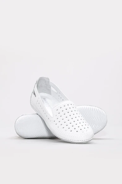 Hakiki Deri  Kadın Casual Ayakkabı 136ZA102 - Resim 4