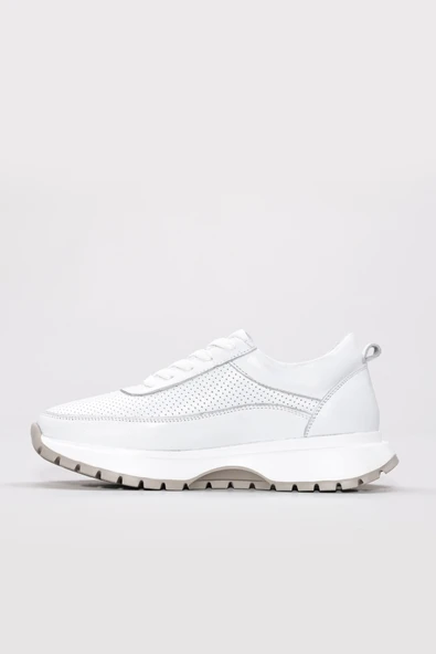 Hakiki Deri  Kadın Casual Ayakkabı 136ZA503 - Resim 3