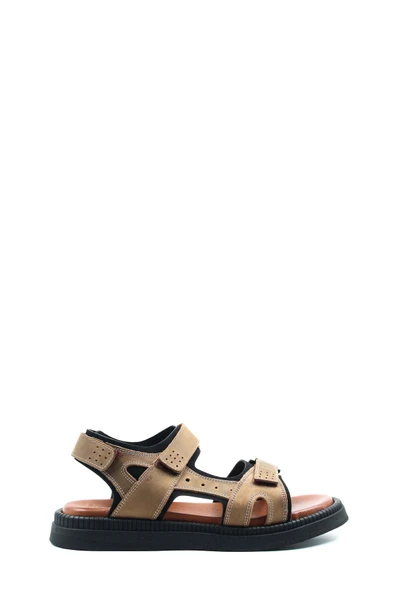 Hakiki Deri  Erkek Klasik Sandalet 018MAG422-609