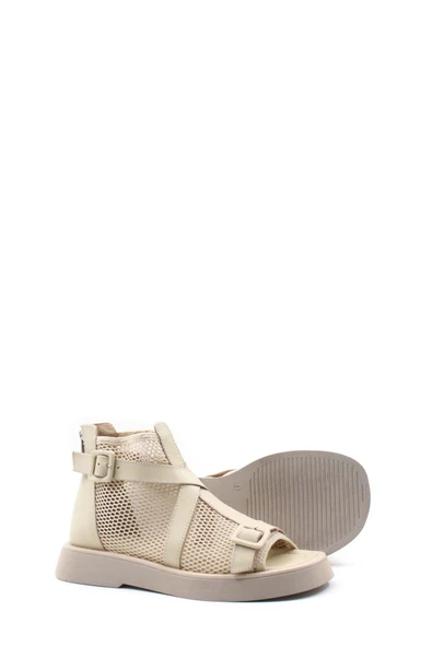 Hakiki Deri  Kadın Klasik Sandalet 281ZA20773 - Resim 4