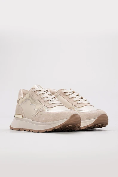 Hakiki Deri  Kadın Casual Ayakkabı 757ZA24066 - Resim 5