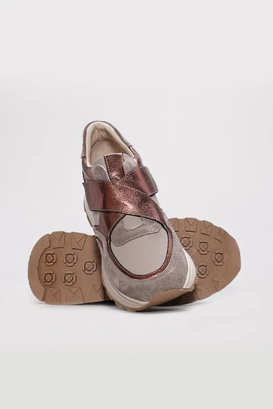 Hakiki Deri  Kadın Casual Ayakkabı 757ZA24048 - Resim 10