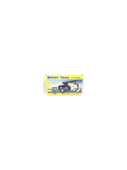 ST-8100L 25W Şarj Edilebilir Ledli El Feneri USB Çıkışlı Çift Yönlü - 3
