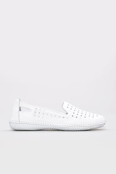 Hakiki Deri  Kadın Casual Ayakkabı 136ZA102 - Resim 2