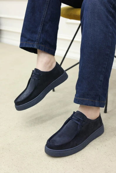 Hakiki Deri  Erkek Casual Ayakkabı 628MA2024 - Resim 6