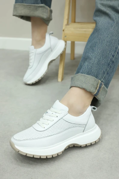 Hakiki Deri  Kadın Casual Ayakkabı 136ZA503 ürün görseli