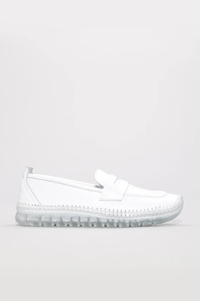 Hakiki Deri  Kadın Casual Ayakkabı 609ZA740 - Resim 2