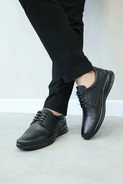 Hakiki Deri Ortopedik  Erkek Klasik Ayakkabı 662MAECCO1POL ürün görseli