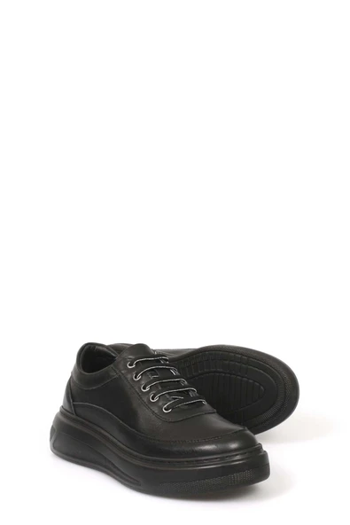 Hakiki Deri  Kadın Casual Ayakkabı 583ZA7025POL - Resim 7