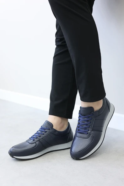 Hakiki Deri  Erkek Casual Ayakkabı 951MA556 - Resim 6