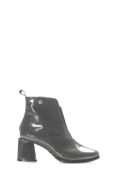 Hakiki Deri  Kadın Kalın Topuklu Bot 064SZA263 - Resim 2