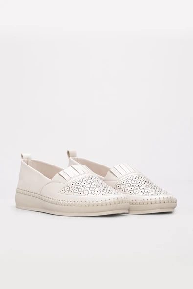 Hakiki Deri  Kadın Casual Ayakkabı 164ZA2024 - Resim 5