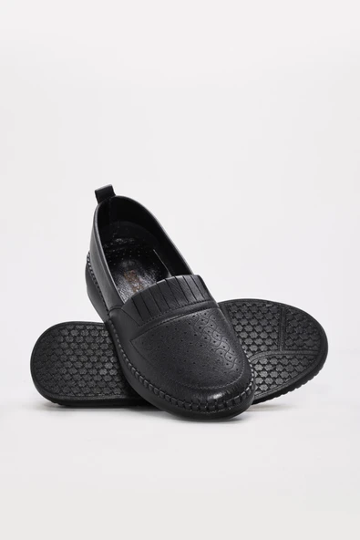 Hakiki Deri  Kadın Casual Ayakkabı 164ZA2024 - Resim 9