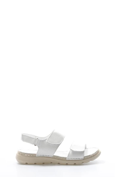 Hakiki Deri  Kadın Klasik Sandalet 972ZA602 ürün görseli 1