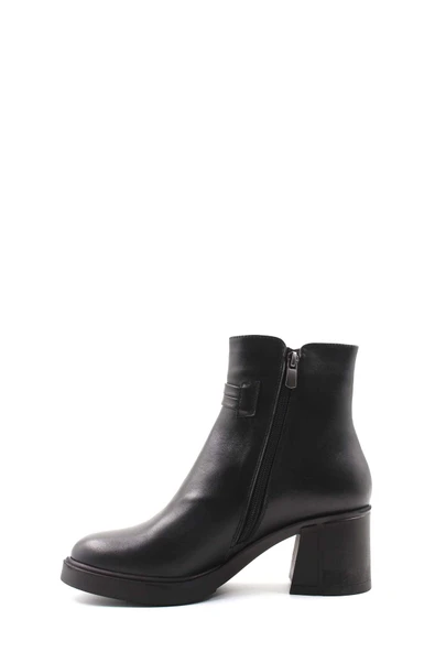 Hakiki Deri  Kadın Klasik Bot 757SZA24514 - Resim 2