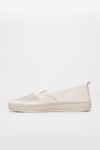 Hakiki Deri  Kadın Casual Ayakkabı 164ZA2024 - Resim 3