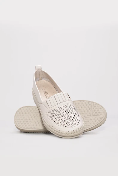 Hakiki Deri  Kadın Casual Ayakkabı 164ZA2024 - Resim 4