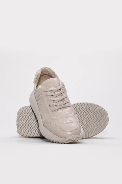 Hakiki Deri  Kadın Casual Ayakkabı 136ZA507 - Resim 10