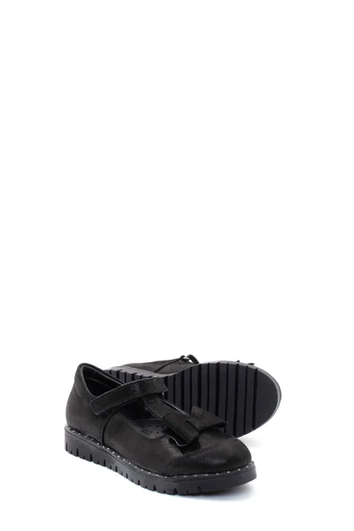 Hakiki Deri  Kız Çocuk Casual Ayakkabı 837XA07 - Resim 3