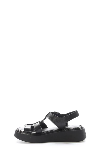 Hakiki Deri  Kadın Klasik Sandalet 621ZA1169 - 7