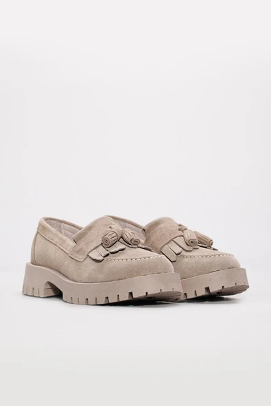 Hakiki Deri  Kadın Casual Ayakkabı 581ZA2840 - Resim 11