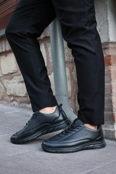 Hakiki Deri  Erkek Casual Ayakkabı 161MA222 - 6