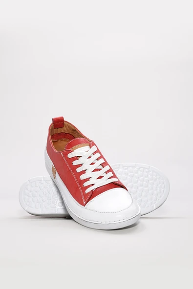 Hakiki Deri  Kadın Casual Ayakkabı 972ZA8260 - Resim 4