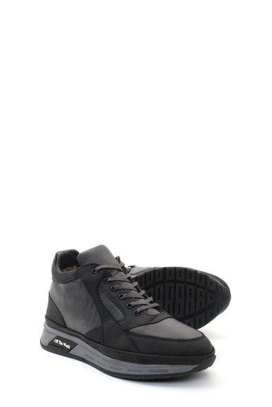 Hakiki Deri Kürklü  Erkek Spor Bot 722KMA317 - Resim 7