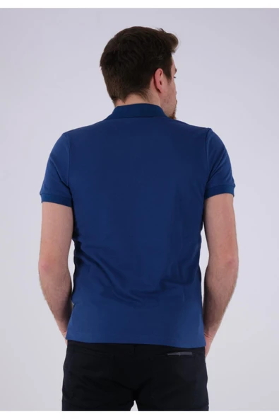 Desen Erkek Polo Yaka Kısa Kol T-Shirt - Minimalist ve Şık - Resim 4