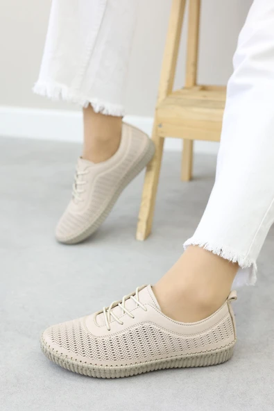 Hakiki Deri  Kadın Casual Ayakkabı 164ZA5028 ürün görseli