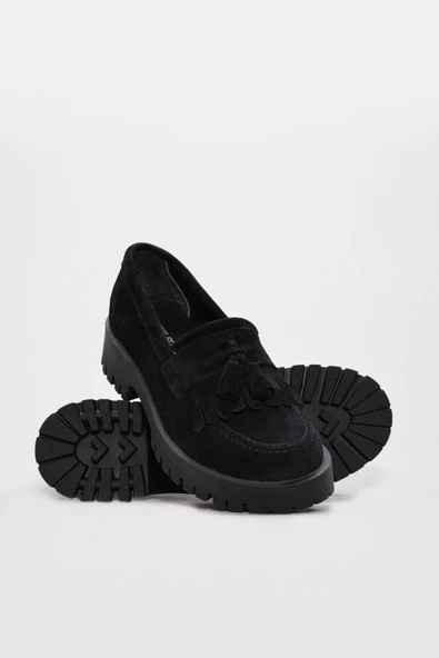 Hakiki Deri  Kadın Casual Ayakkabı 581ZA2840 - Resim 5