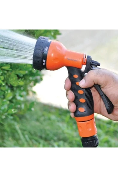 Kinetex 5 Parça Otomatik Tetikli Bahçe Sulama Tabancası 8 Modlu 3172 - 3