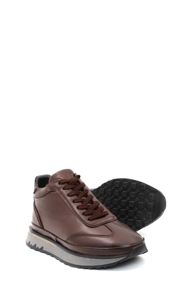 Hakiki Deri  Erkek Klasik Bot 855SMA3066 - Resim 9