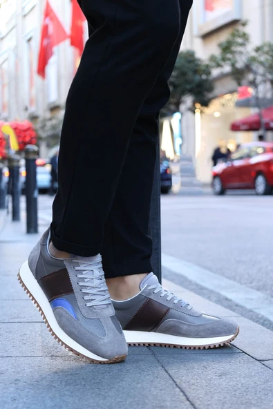 Hakiki Deri  Erkek Casual Ayakkabı 819MA261 - Resim 11