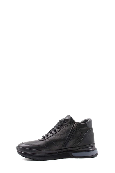 Hakiki Deri Kürklü  Erkek Casual Bot 856KMA3292 - Resim 8