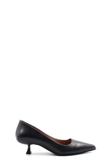 Hakiki Deri  Kadın Kısa Topuklu Ayakkabı 019ZA22-004 ürün görseli