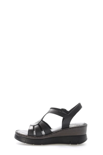 Hakiki Deri  Kadın Klasik Sandalet 621ZA1122 - Resim 8