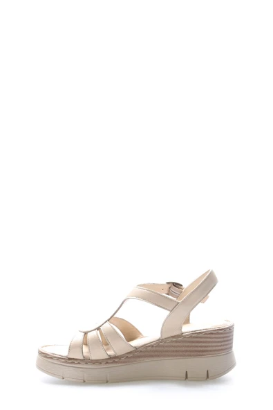 Hakiki Deri  Kadın Klasik Sandalet 621ZA1122 - Resim 3