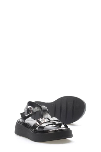 Hakiki Deri  Kadın Klasik Sandalet 621ZA1169 - 8