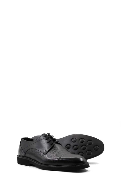 Hakiki Deri  Erkek Klasik Ayakkabı 159MA014 - Resim 7