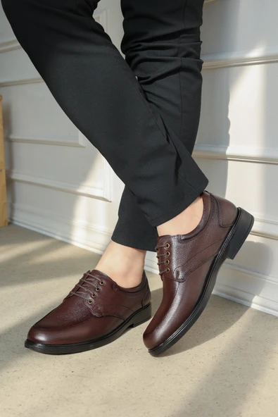 Hakiki Deri  Erkek Casual Ayakkabı 951MAF121 - Resim 6