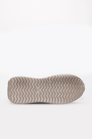 Hakiki Deri Kürklü  Kadın Casual Ayakkabı 136KZA901-1 - Resim 11