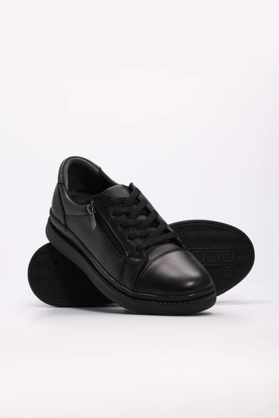 Hakiki Deri  Kadın Casual Ayakkabı 138ZA1130 - Resim 3